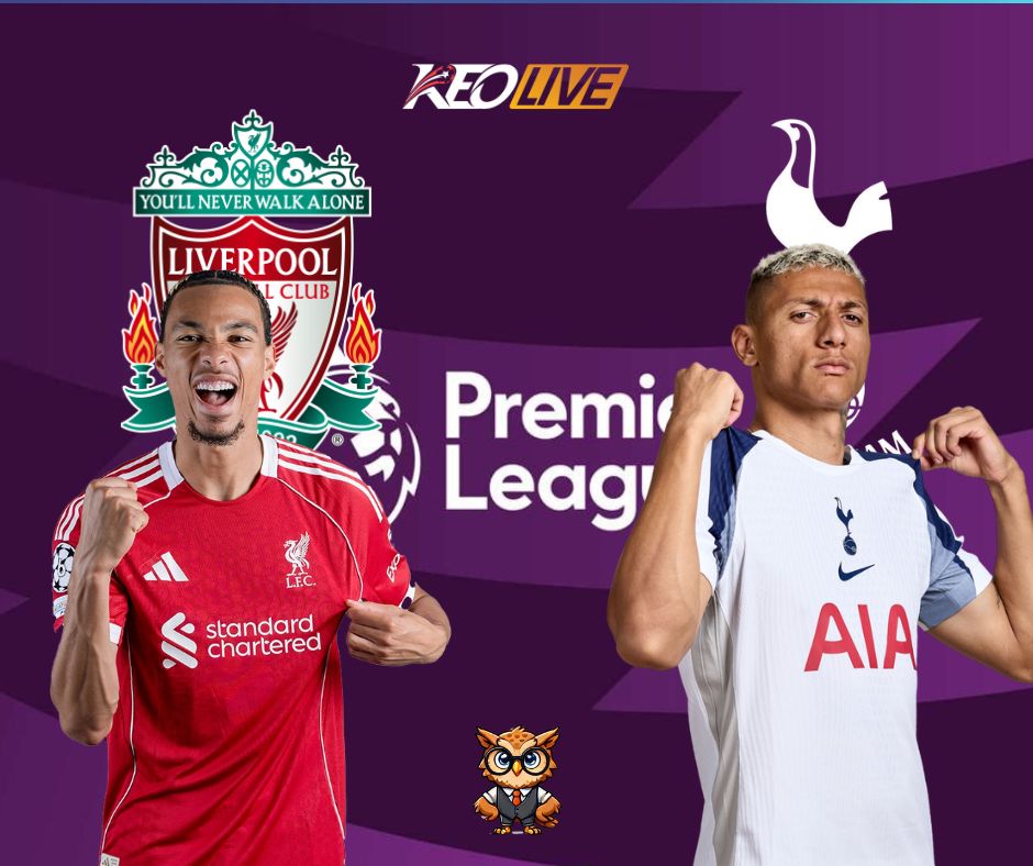 Trận đấu giữa Liverpool vs Tottenham Hotspur | Keolive