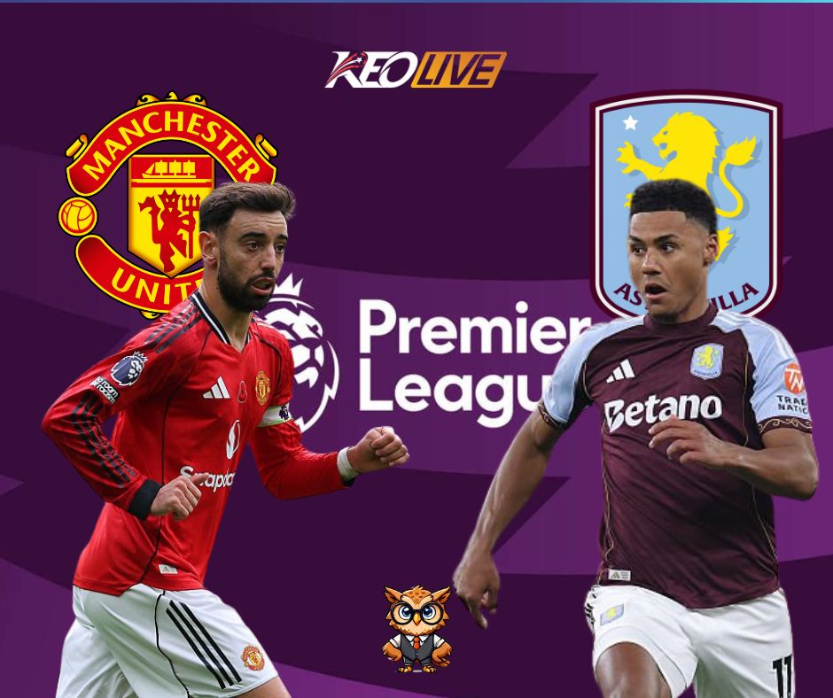 Trận đấu giữa MU vs Aston Villa | Keolive