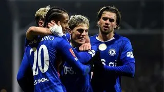 Hình ảnh cho bài Chelsea thắng nghẹt thở, Wrexham kết thúc câu chuyện cổ tích