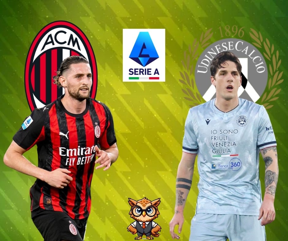 AC Milan vs Udinese | Keolive