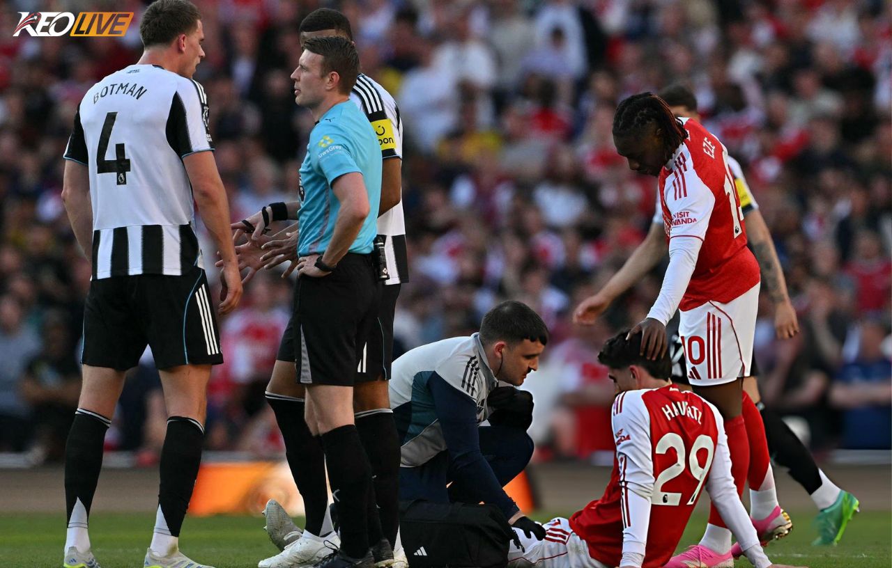 Arsenal thở phào với tình hình chấn thương của Kai Havertz | Keolive