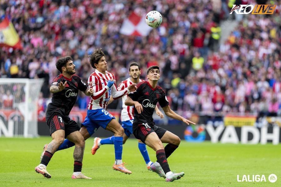 Sevilla đã thua Atletico 0-3 ở trận lượt đi mùa này | Keolive