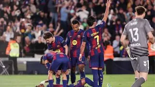 Hình ảnh cho bài Barca lo nhiều hơn vui sau chiến thắng tối thiểu trước Celta Vigo