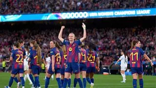 Hình ảnh cho bài Tiếp tục "đánh tennis" với Real, Barca phô diễn sức mạnh tại Camp Nou