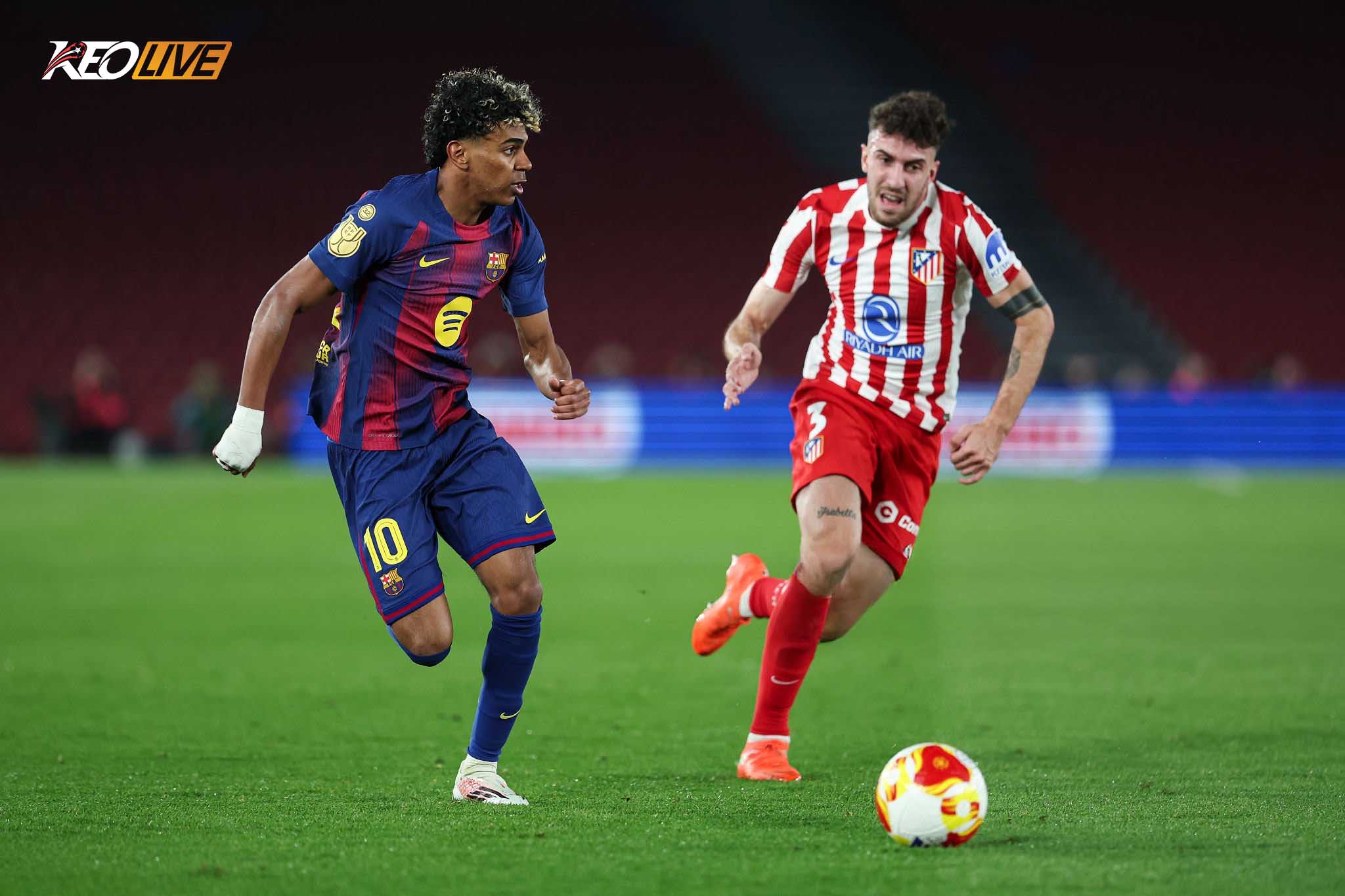 Atletico đánh bại  Barca 4-0 trên sân nhà ở bán kết lượt đi Copa del Rey | Keolive