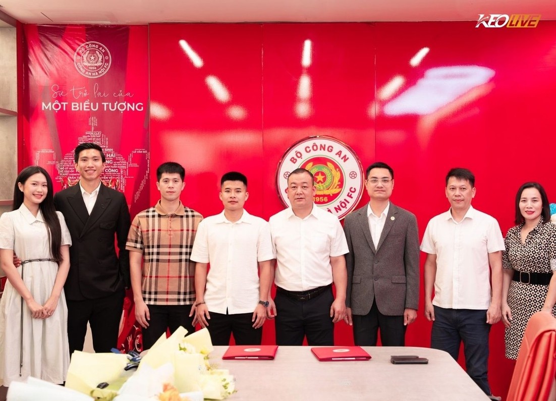 Công An Hà Nội tái ký hợp đồng với 4 cầu thủ trụ cột | Keolive