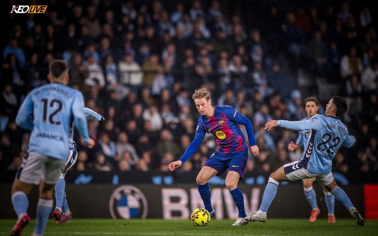 Barcelona thắng Celta Vigo  4-2 ở trận lượt đi mùa này | Keolive