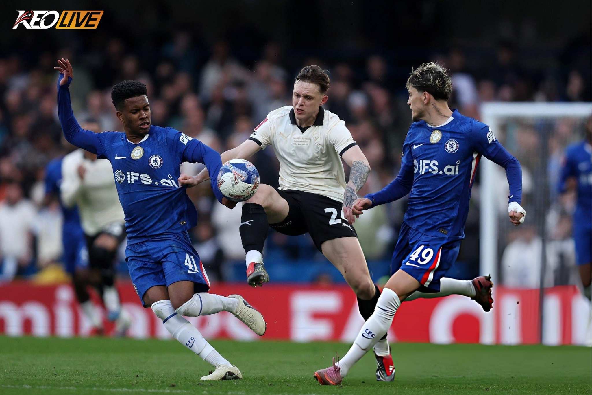 Bộ đội Estevao và Garnacho có một ngày thi đấu hiệu quả | Keolive