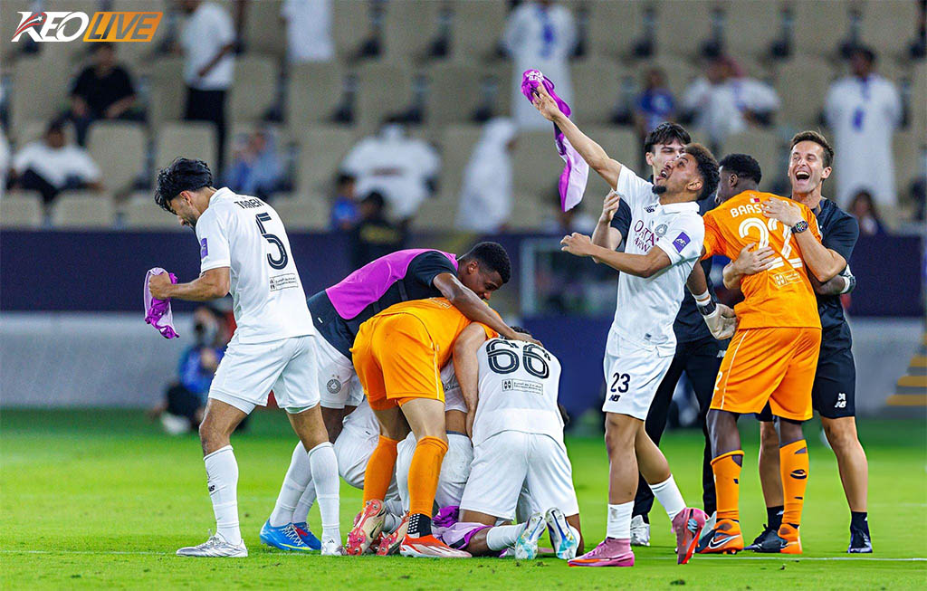Thắng lợi trên chấm luân lưu, Al-Sadd có lần đầu vào tứ kết kể từ năm 2020 | Keolive