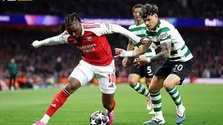 Hình ảnh cho bài Cầm hòa Sporting tại Emirates, Arsenal có lần thứ hai liên tiếp vào bán kết Champions League