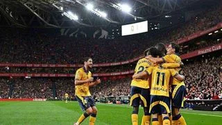 Hình ảnh cho bài “Tàu ngầm vàng” bắn hạ Athletic Club, giữ vững vị trí trong top 3