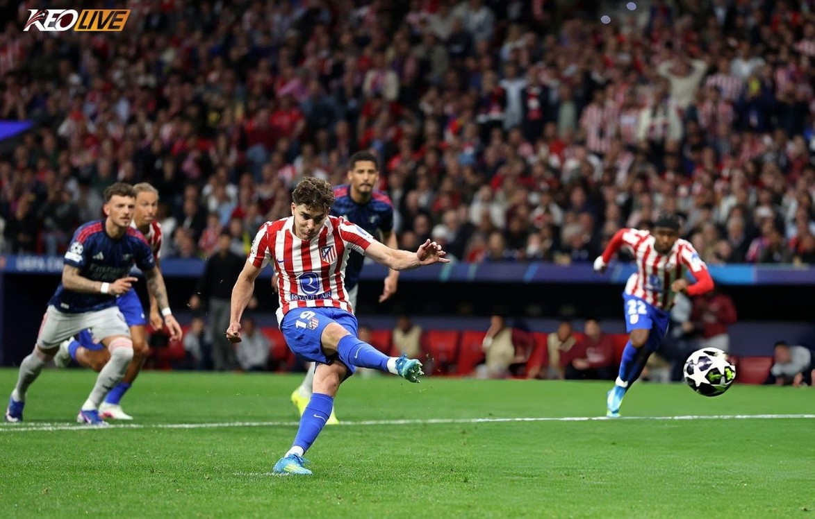 Atlético sớm cân bằng tỷ số sau khi hiệp hai trở lại | Keolive