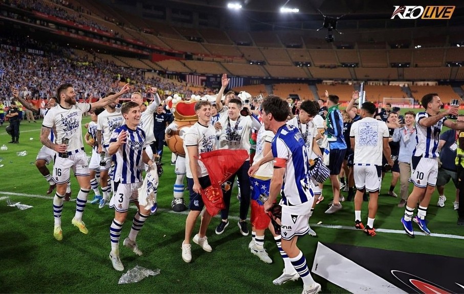 Chức vô địch hoàn toàn xứng đáng cho Sociedad | Keolive