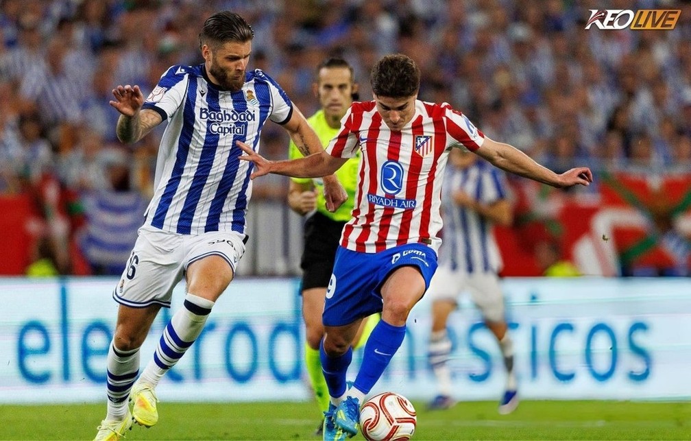 Pha xử lý với tố chất ngôi sao của Alvarez đem về bàn gỡ hòa cho Atlético | Keolive