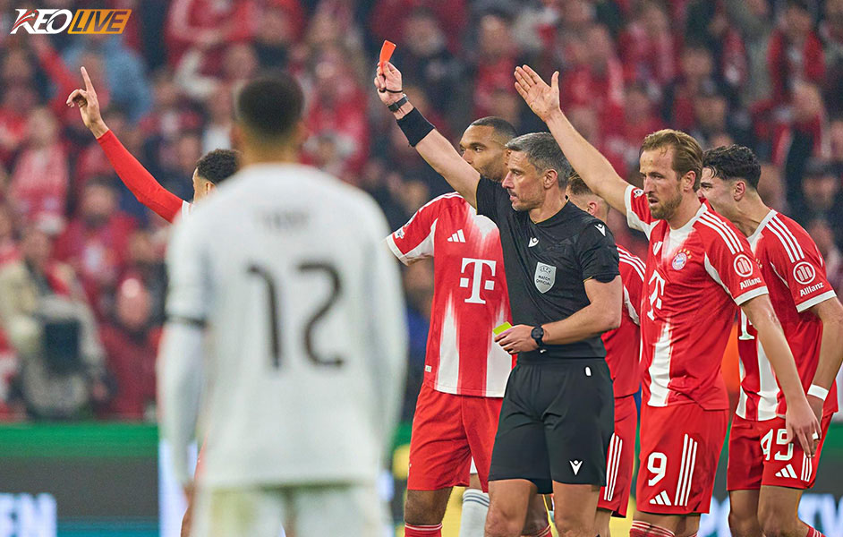 Thẻ đỏ của Camavinga khiến Real gặp bất lợi quá lớn | Keolive