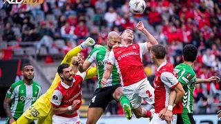 Hình ảnh cho bài Hernandez gỡ hòa trên chấm phạt đền, Betis thoát thua trước Braga