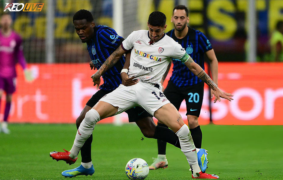 Inter gặp nhiều khó khăn trong hiệp 1 | Keolive