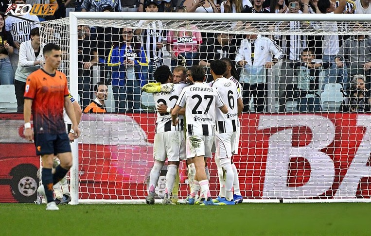 Hai bàn thắng sớm giúp Juve dễ dàng kiểm soát trận đấu | Keolive