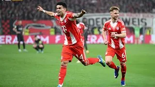 Hình ảnh cho bài Đánh bại Leverkusen, Hùm xam tiến sát cú ăn ba cúp quốc nội