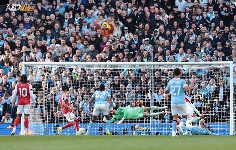 Pha lập công thứ 23 của Haaland trong mùa giải này tại Premier League | Keolive