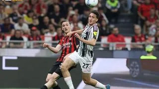 Hình ảnh cho bài AC Milan hòa nhạt nhòa Juventus trong trận cầu không bàn thắng
