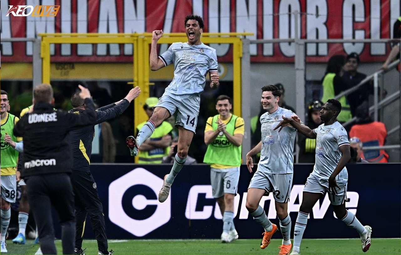 Udinese thi đấu hiệu quả và tận dụng tối đa cơ hội có được | Keolive
