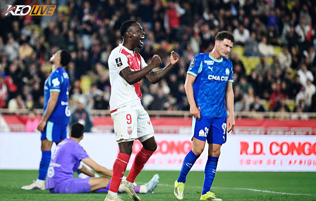 Monaco cân bằng điểm số với Marseille và chỉ còn kém ở hiệu số | Keolive