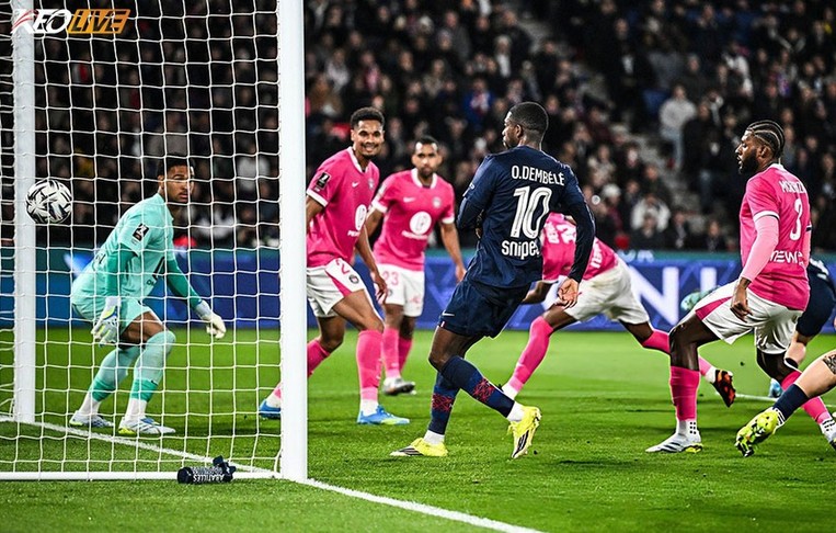 Dembélé đã có cho mình 10 bàn thắng tại Ligue1 | Keolive