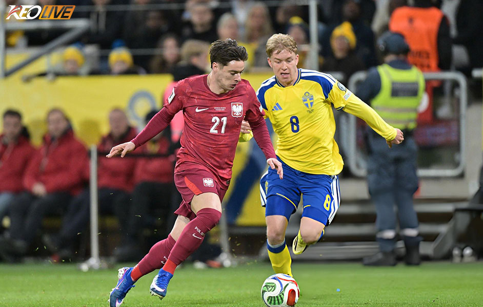 Ba Lan hai lần đưa trận đấu về thế cân bằng | Keolive