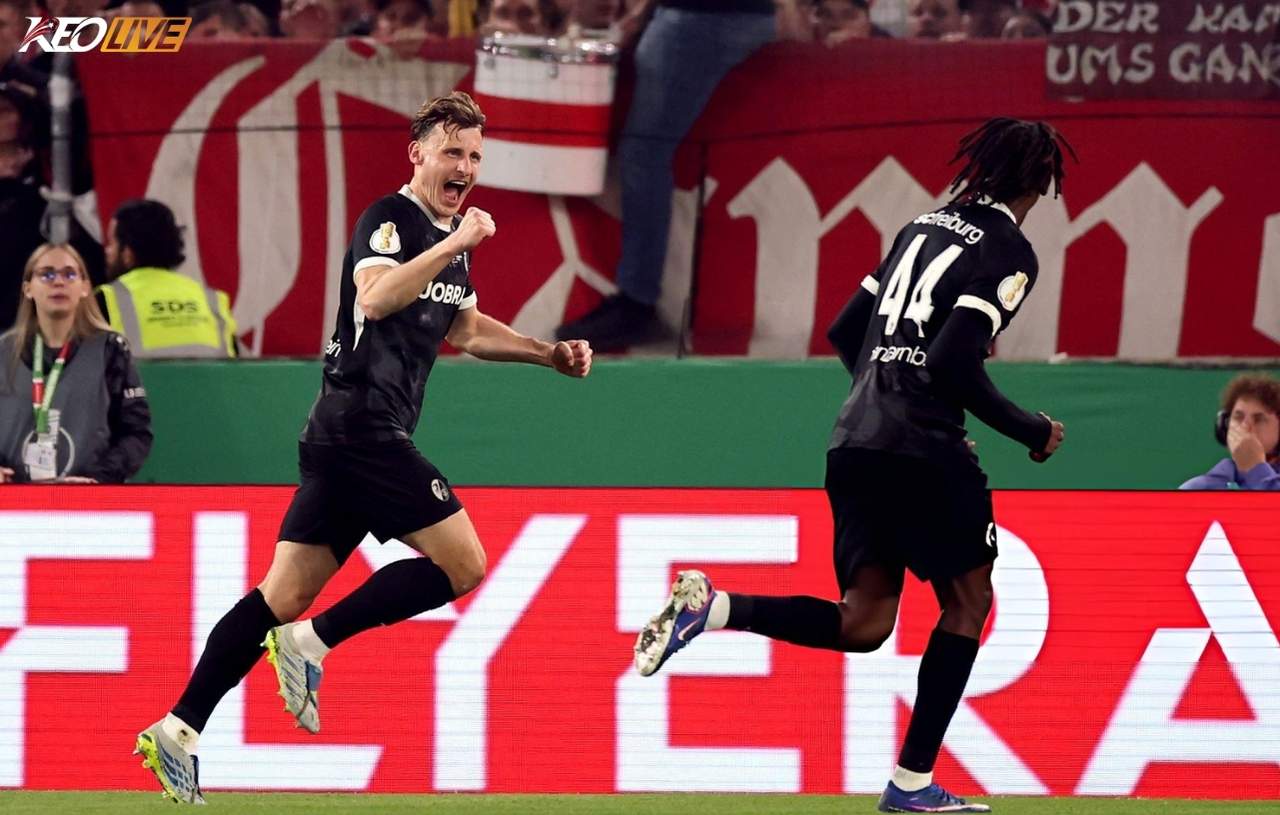 Dù bị ép sân nhưng Freiburg lại là đội mở tỉ số trước | Keolive