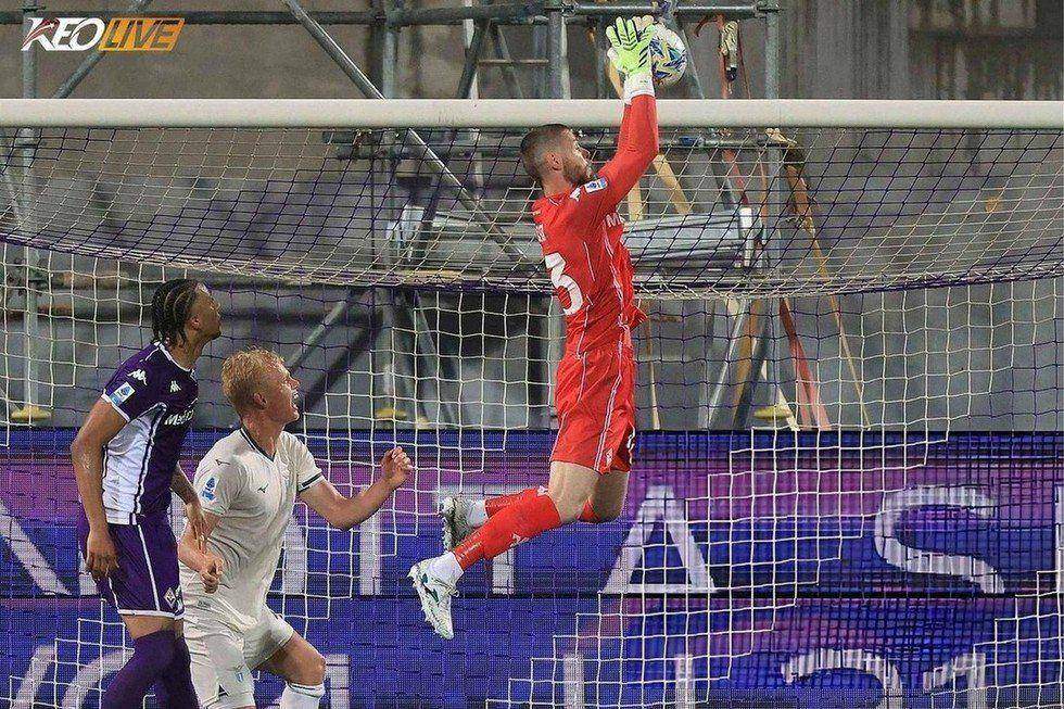 Sự chắc chắn của De Gea là yếu tố chính giúp Fiorentina giành trọn 3 điểm | Keolive