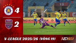 Hoàng Hên tỏa sáng, Hà Nội FC thắng kịch tính trước Becamex