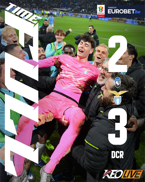 Atalanta 1-1 Lazio (Pen. 1-2) | Keolive