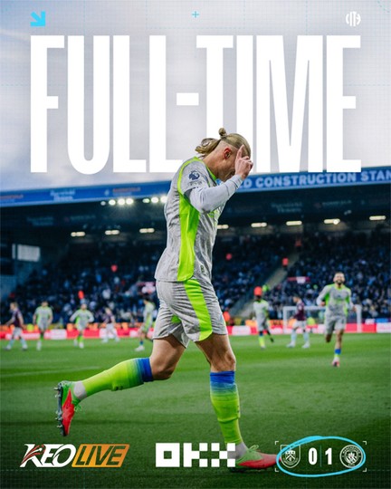 Burnley 0-1 Manchester City | Keolive