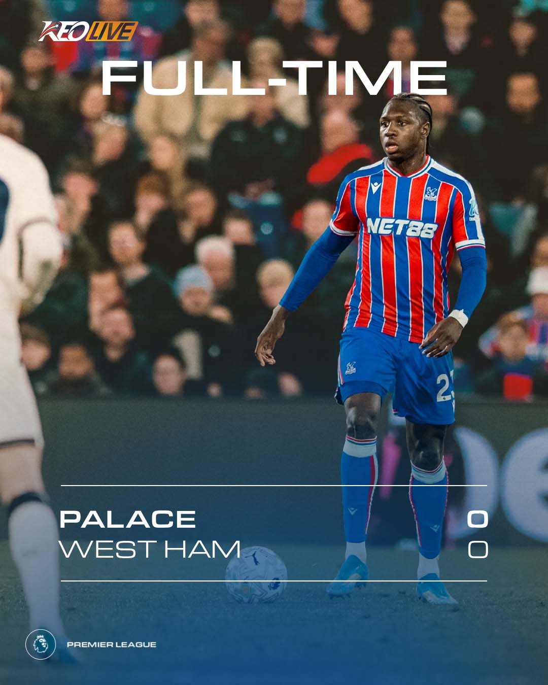 Crystal Palace 0-0 West Ham | Keolive