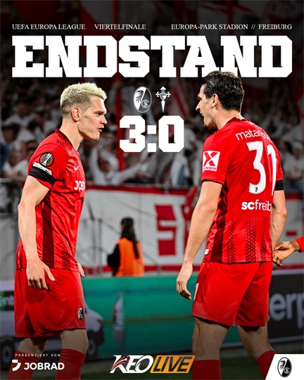 Freiburg 3-0 Celta Vigo | Keolive