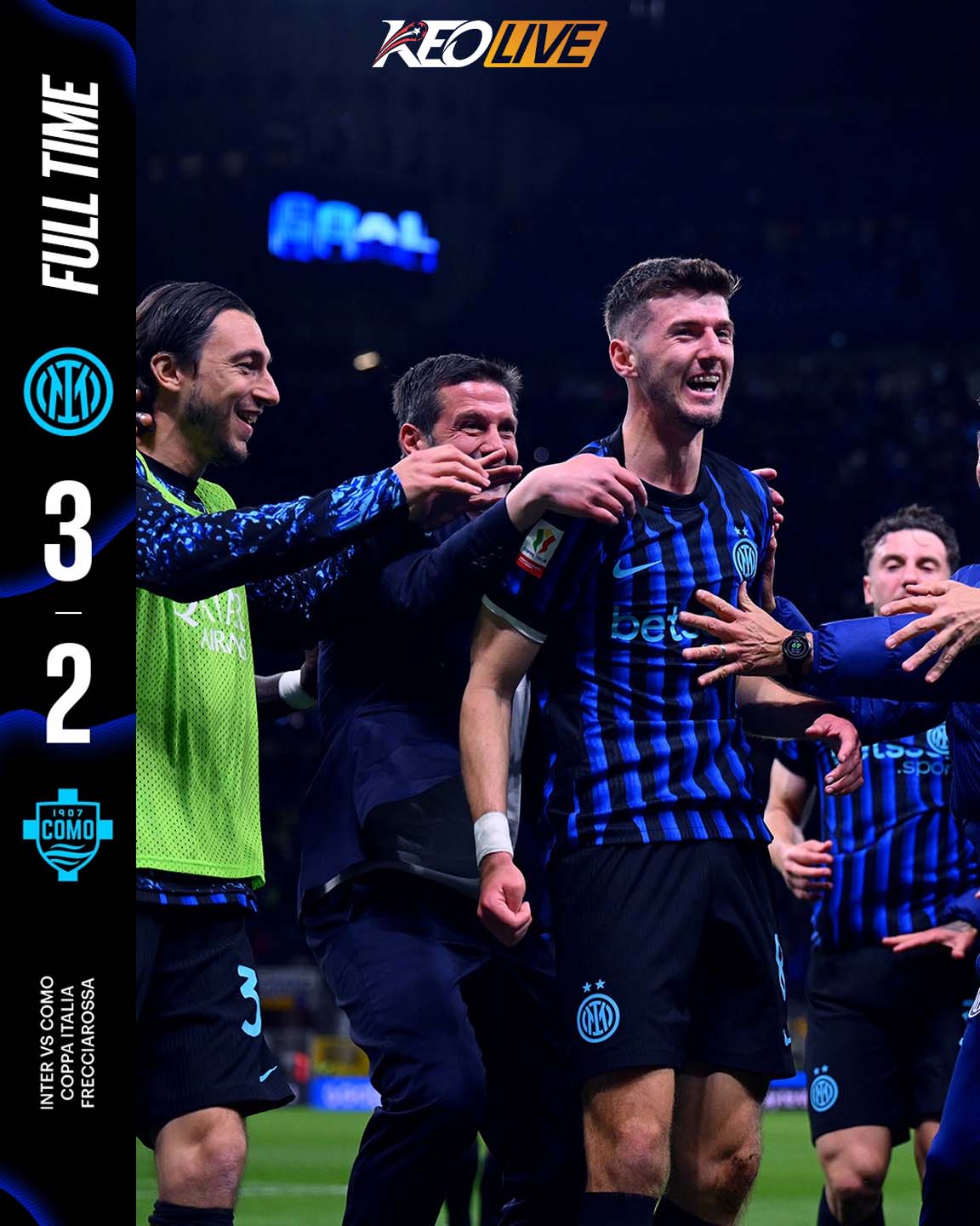 Inter Milan 3-2 Como | Keolive