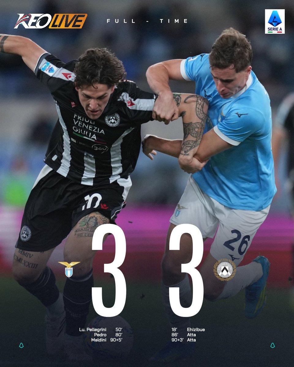Lazio 3-3 Udinese | Keolive