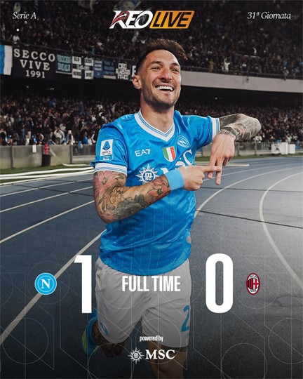 Napoli 1-0 AC Milan | Keolive