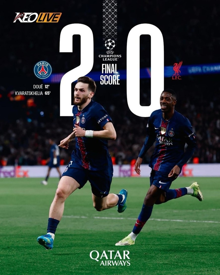 PSG 2-0 Liverpool | Keolive