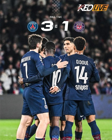 PSG 3-1 Toulouse | Keolive