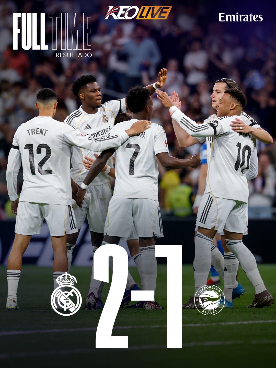 Real Madrid 2-1 Deportivo Alaves | Keolive