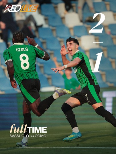 Sassuolo 2-1 Como | Keolive