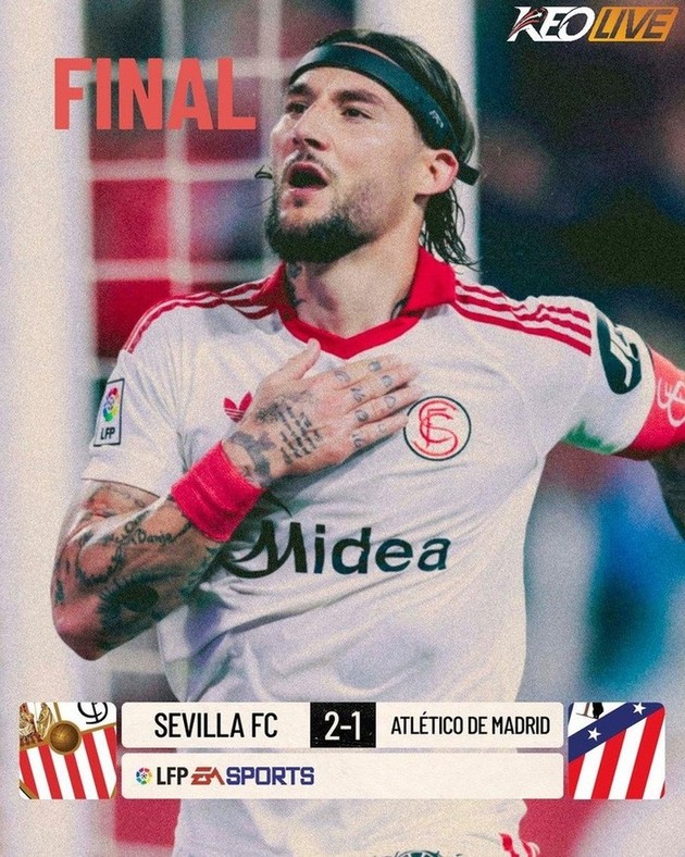 Sevilla 2-1 Atlético Madrid | Keolive