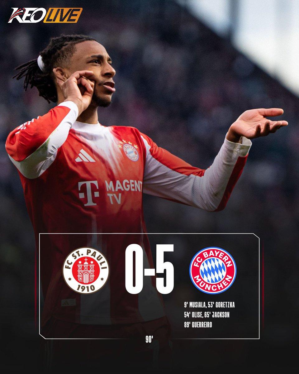 St. Pauli 0-5 Bayern Munich | Keolive