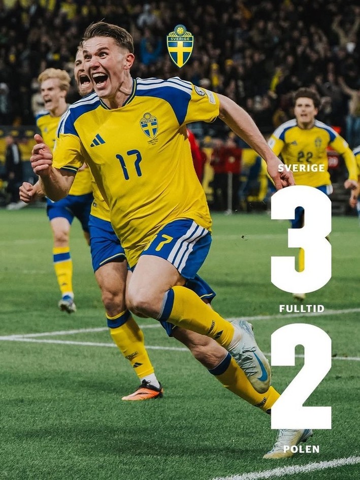 Thuỵ Điển 3-2 Ba Lan | Keolive