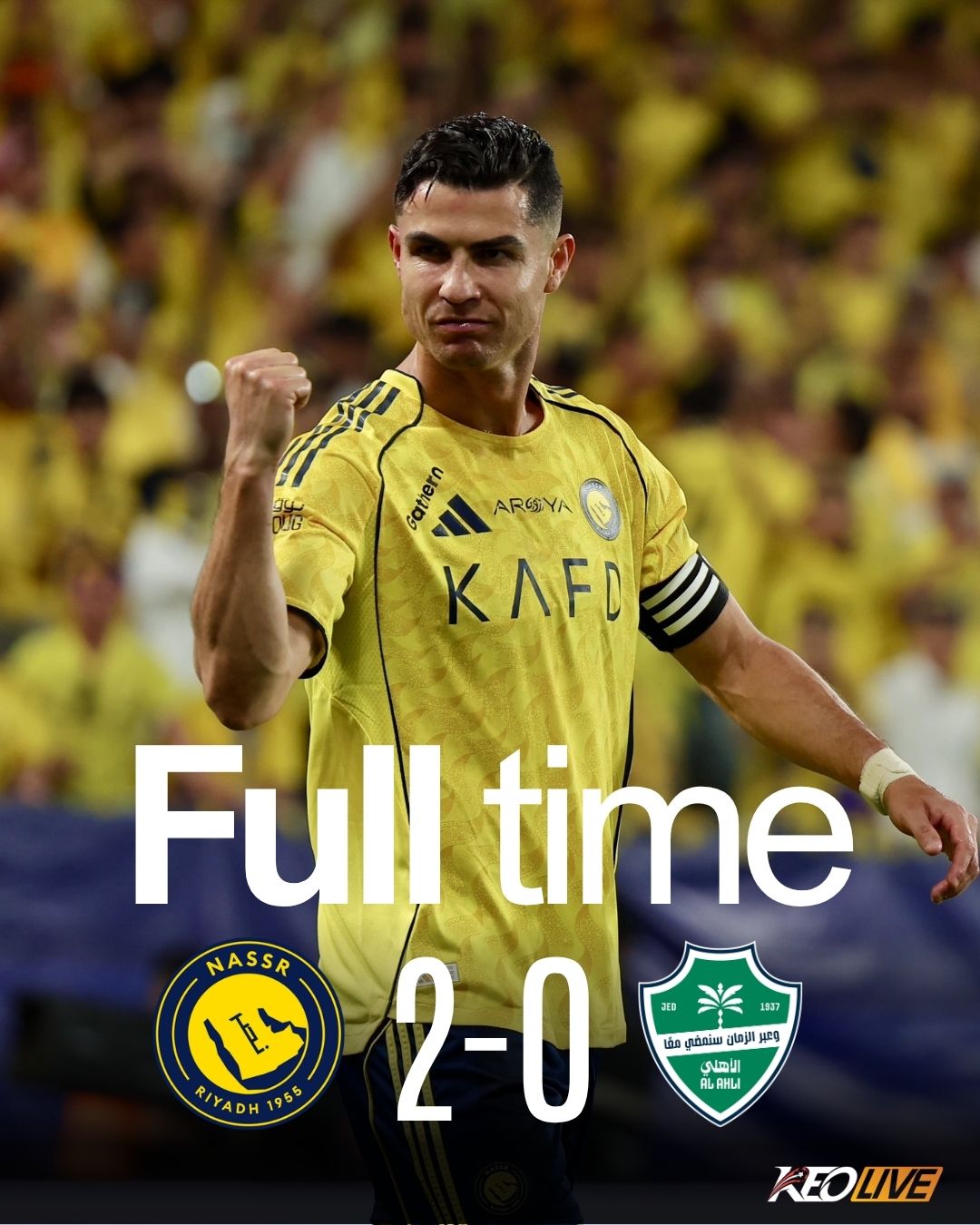 Al Nassr 2-0 Al Ahli | Keolive