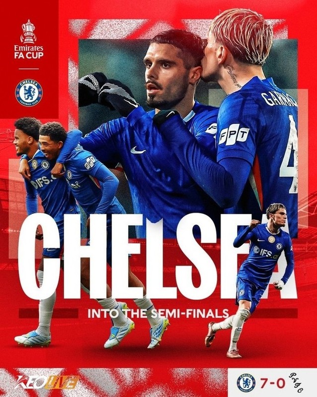 Chelsea 7-0 Port Vale | Keolive