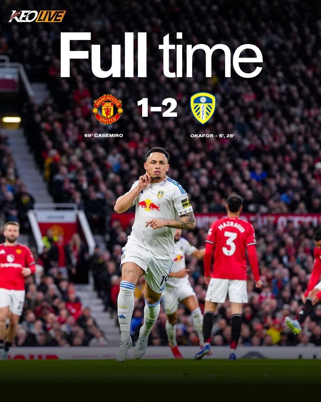 Manchester United 1-2 Leeds United | Keolive