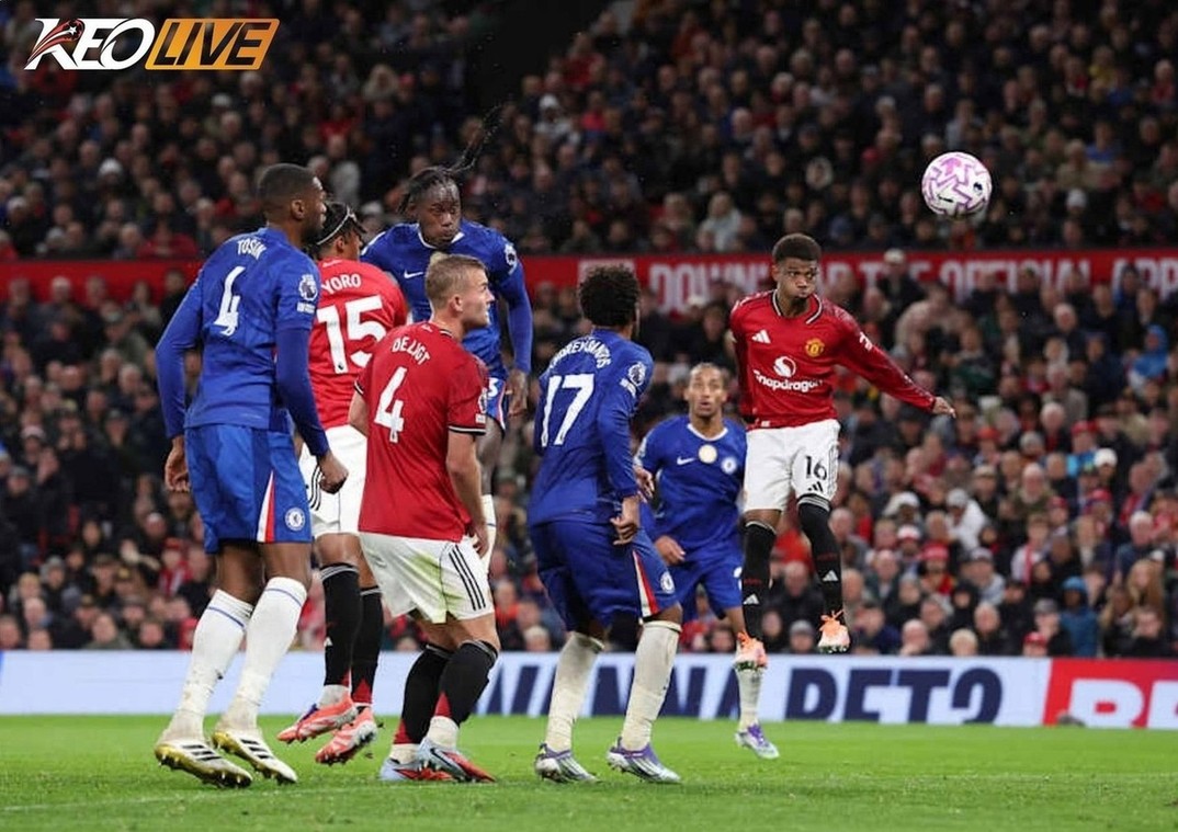 Phong độ 5 trận gần đây Chelsea vs Man Utd | Keolive